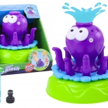 Vrtni razpršilnik Hobotnica s fontano in mehurčki Vijolična