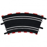 nagnjeni ovinek 2/45 (4 kosi) za avtomobilske steze Carrera GO, GO Plus in Digital 143