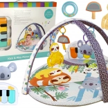 Izobraževalna igralna podloga s koalo in klavirčkom