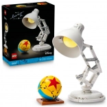 LEGO Ideas Disney Pixar Luxo Jr. – gibljiva zbirateljska svetilka z žogo