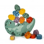 Lesena ravnotežna igra Dino