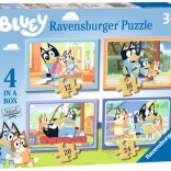 Sestavljanka 4v1 Bluey od Ravensburgerja