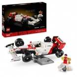 Lego Icons McLaren MP4/4 in Ayrton Senna – zbirateljski dirkalnik za odrasle