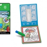 Čarobno slikanje z vodo Živalice pobarvanke z vodnim čopičem