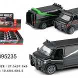 Kovinski avto transporter s funkcijo pull-back