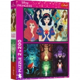 Sestavljanka 2×200 kosov Disney PRINCESS – Čarobne princese