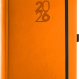 Notique dnevni dnevnik oranžen 2026, 15 x 21 cm