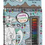 Blok z gel kuliji Dinozavri od JIRI MODELS