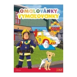 Pobarvanke Gasilec Sam 20 × 27,3 cm, 24 strani