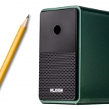 Ostrilo na ročico z zbiralnikom in nastavitvijo rezila zeleno