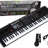 Elektronski klaviaturni inštrument z mikrofonom in FM radiem, 61 tipk