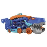 Hot Wheels T-Rex Mega Transporter – dinozavrski transporter in dirkalna proga