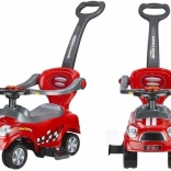 Poganjalec z vodilno palico Coupe rdeč