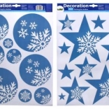 Božična okenska dekoracija 41x29 cm