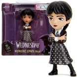 Kovinska zbirateljska figurica WEDNESDAY ADDAMS v obleki 6 cm