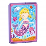 Quercetti vilinska mozaična sestavljanka s čepki