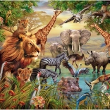 Norimpex diamantno slikanje Safari ob reki