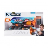 x-shot skins griefer thrasher – pištola za penaste naboje, 12 puščic