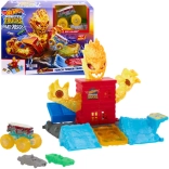 Hot Wheels Monster Trucks Arena Smashers – Ognjeni stolp igralni set z avtomobili