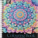 Pobarvanke Mandala v spiralni vezavi