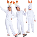 Otroški kostum POKEMON Scorbunny kigurumi 126–136 cm (7–8 let)