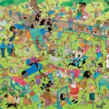 Puzzle Jan van Haasteren Pasji park 1000 kosov