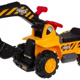 Otroški plastični bager na pedala