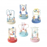 Klasična svetovna lesena igrača pleteninast labirint za otroke