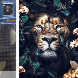 Norimpex diamantno slikanje Skriti lev 30x40 cm
