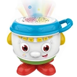 Glasbeni boben s projektorjem