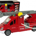 Rdeči gasilski avto TOYSTAR z vodo, zvoki in lučmi