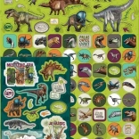 Megapakiranje nalepk dinozavri