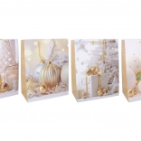 darilna božična vrečka L 30 × 40 × 12 cm