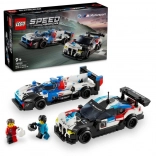 Lego Speed Champions dirkalna avtomobila BMW M4 GT3 in BMW M Hybrid V8