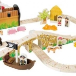 Lesena piratska železnica small foot