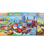 Pobarvanke prometna sredstva s samolepilnimi nalepkami