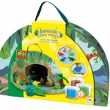 Ses Jurski dino svet – kovček poln zabave z modelinom