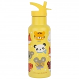 Nerjaveča steklenica za pitje Živalski Prijatelji 500 ml od A Little Lovely Company