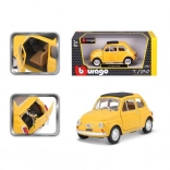 Model avtomobila Bburago Fiat 500 F 1965 rumen 1:24