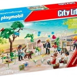 Set figuric City Life Zabava v poročnem vrtu