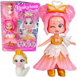 KookyLoos figurica Princess Swan Fantasy z dodatki
