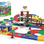 Mega garaža Wader 3 nadstropja 7,4 m s 3 avtomobilčki