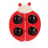 BAJO leseni grizalo pikapolonica – rdeče