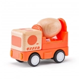 Lesena mešalnik za beton z osvetlitvijo in zvokom