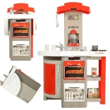Smoby kuhinjica MINI TEFAL OpenCook elektronska, zložljiva na kolescih