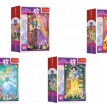 Mini sestavljanka DISNEY PRINCESS 54 koščkov – 4 motivi