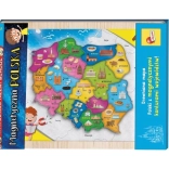 magnetni zemljevid Poljske I'M A GENIUS