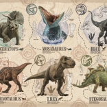 CLEMENTONI Puzzle Jurski svet 104 koščkov