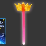 svetleča paličica s krono za otroke