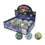 Skakajoča žogica dino 7 cm